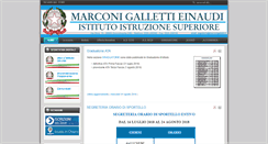 Desktop Screenshot of marconi-galletti.it